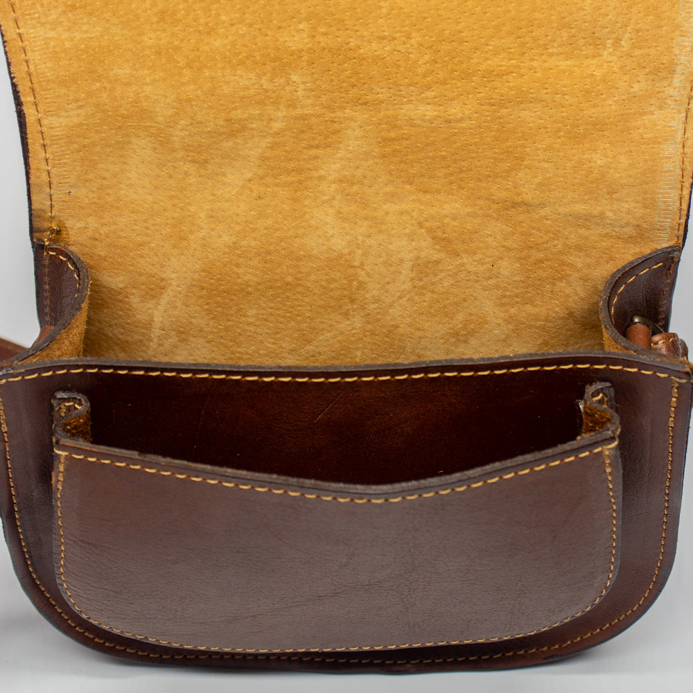 Animal Print Crossbody Wallet