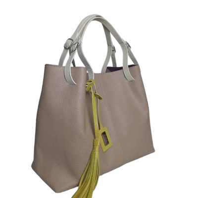 Adelle Taupe women's leather bag