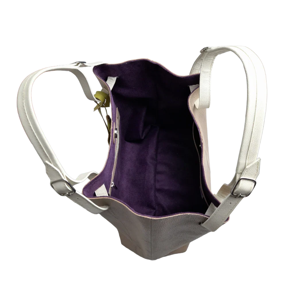 Adelle Taupe women's leather bag