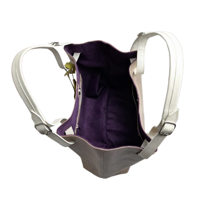 Adelle Taupe women's leather bag