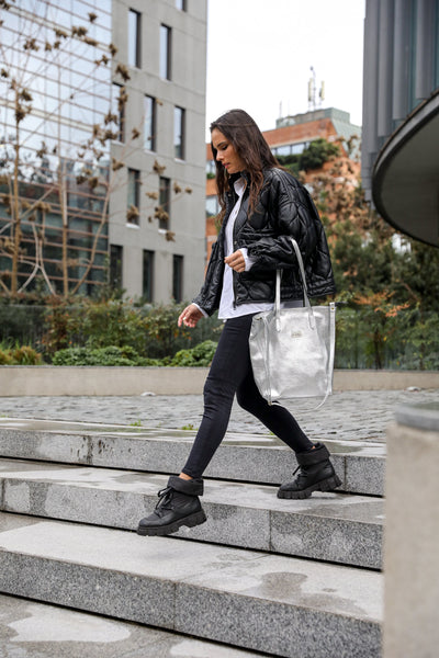 Jacinta silver wallet