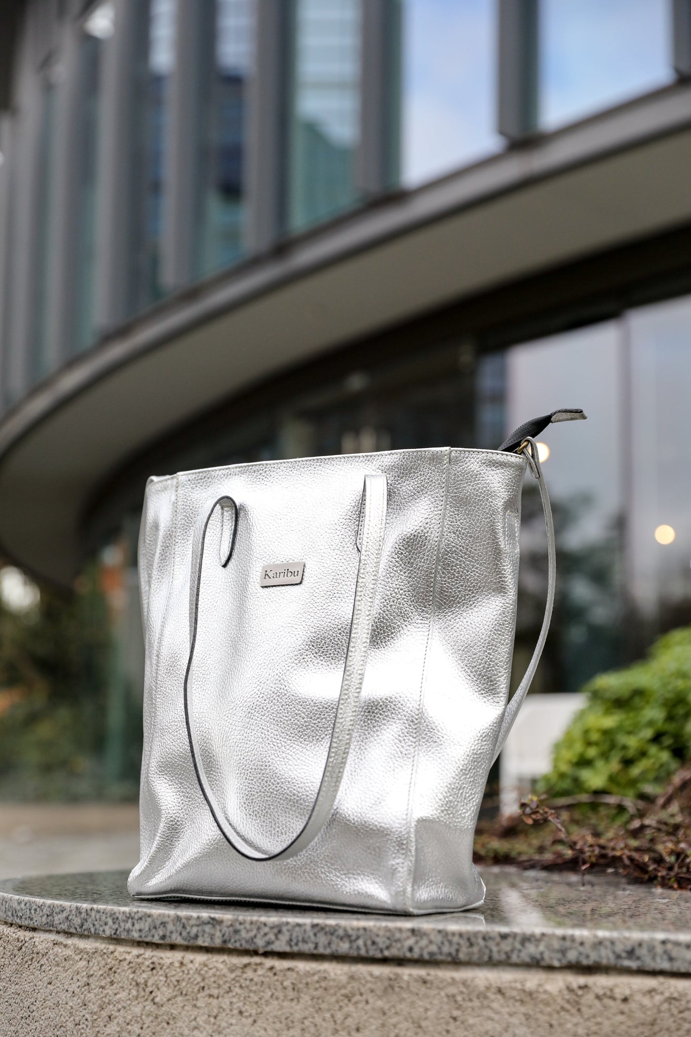 Jacinta silver wallet