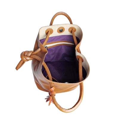 Brigitte Miel women's leather bag