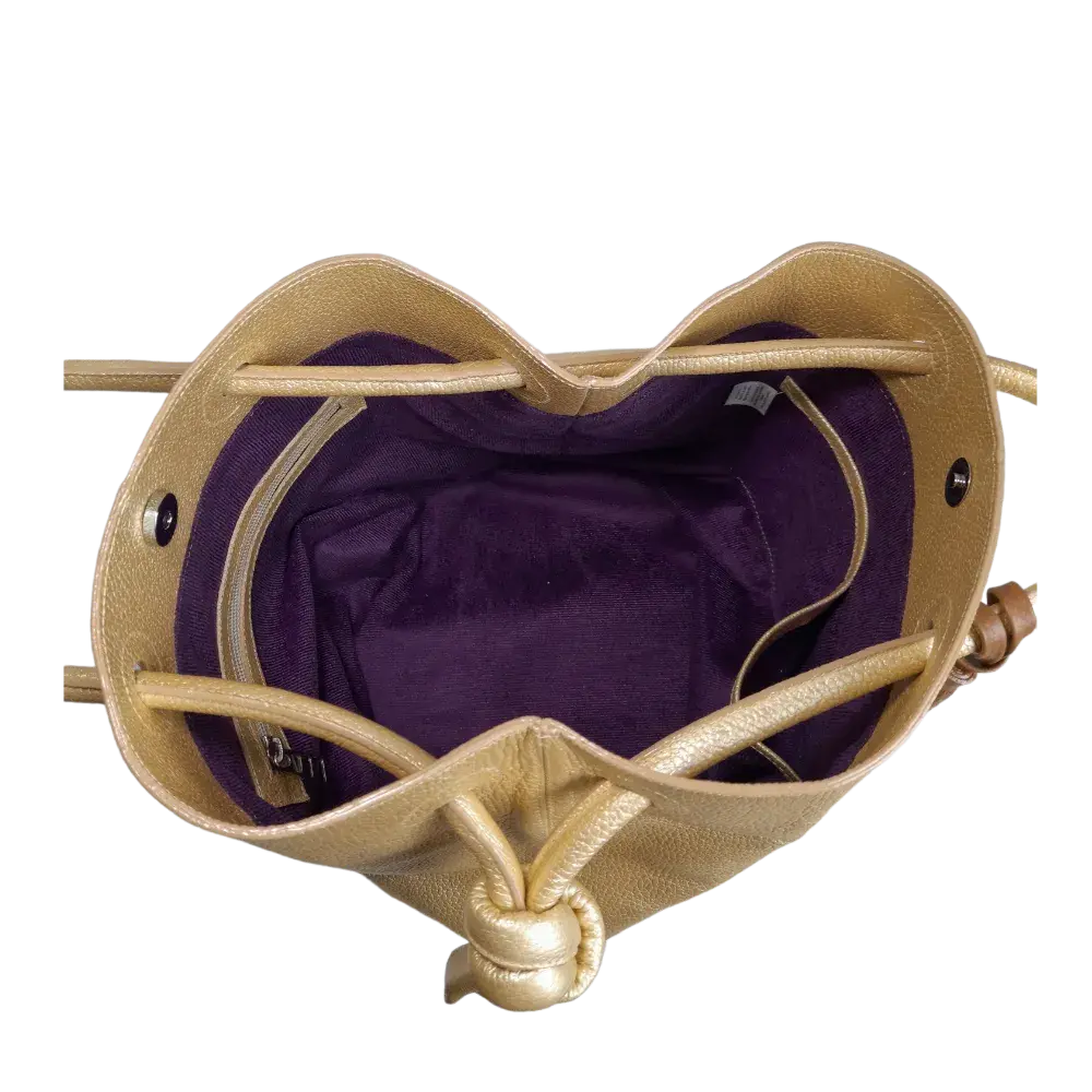 Brigitte Oro women's leather bag