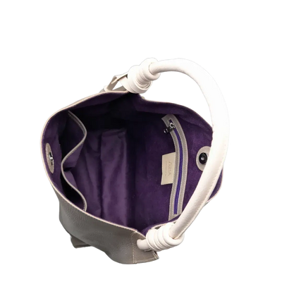 Fernanda Taupe women's leather bag