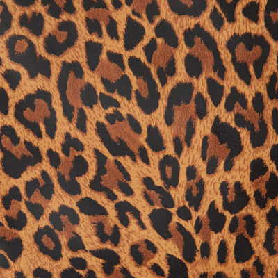 Animal Print Crossbody Wallet