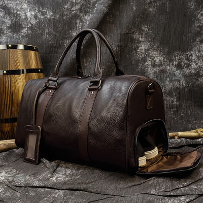 Soft Real Leather Travel Bag
