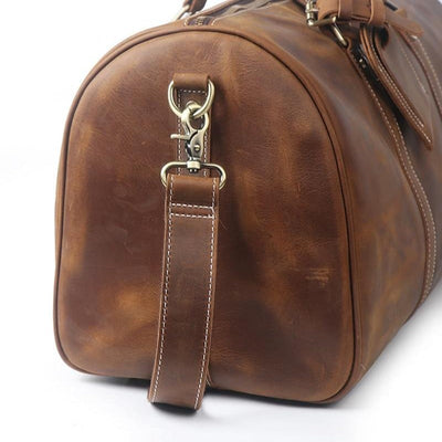 Genuine Leather Overnight  Bag