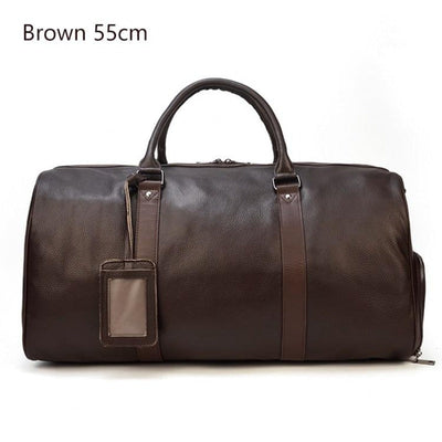 Soft Real Leather Travel Bag