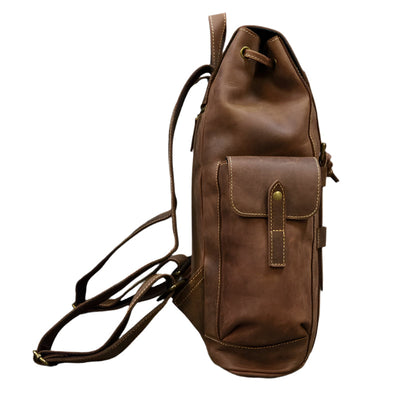 Backpack Large Capacity Leather Bag