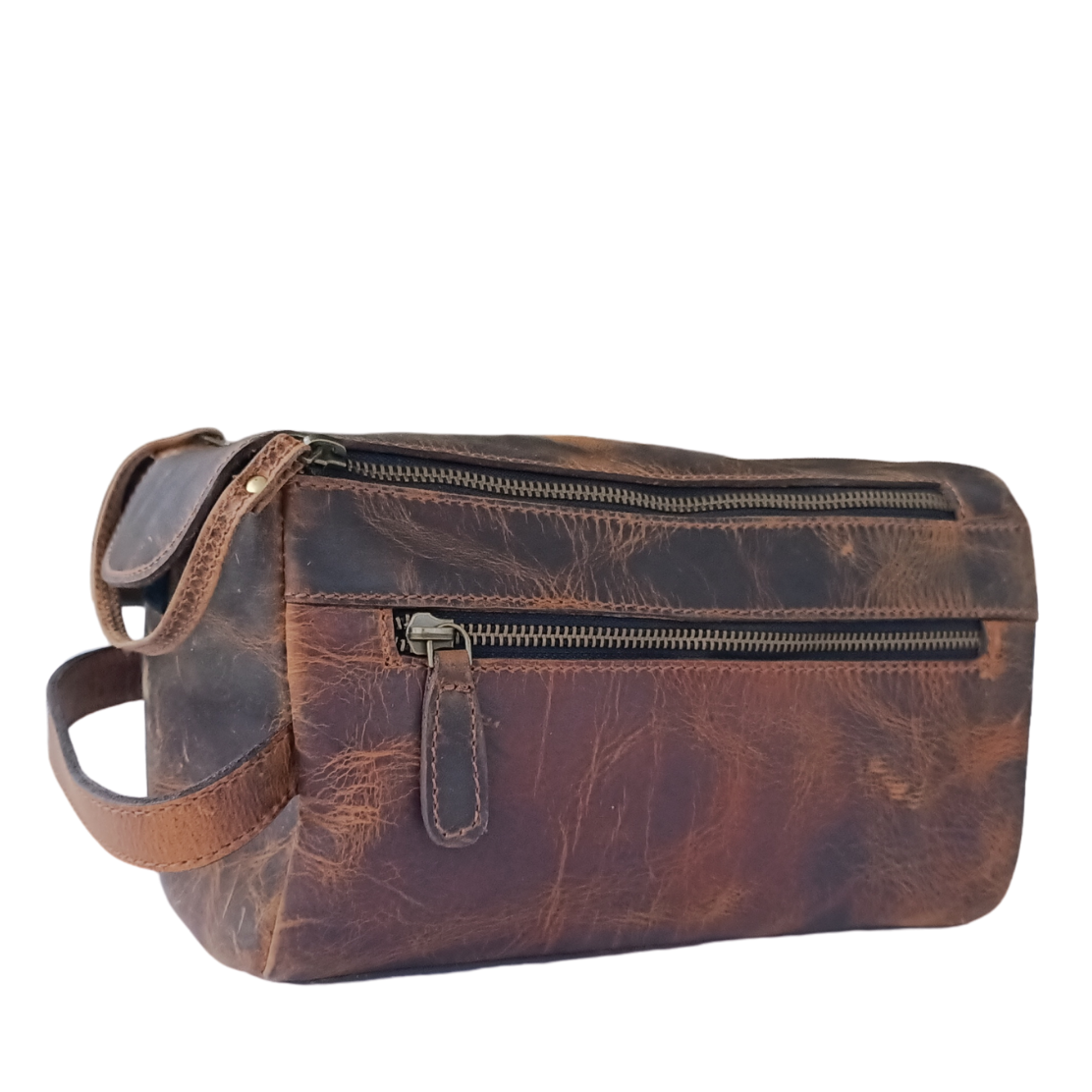 Hunter Brown Toiletry Bag